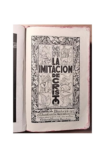 La imitación de Cristo.
